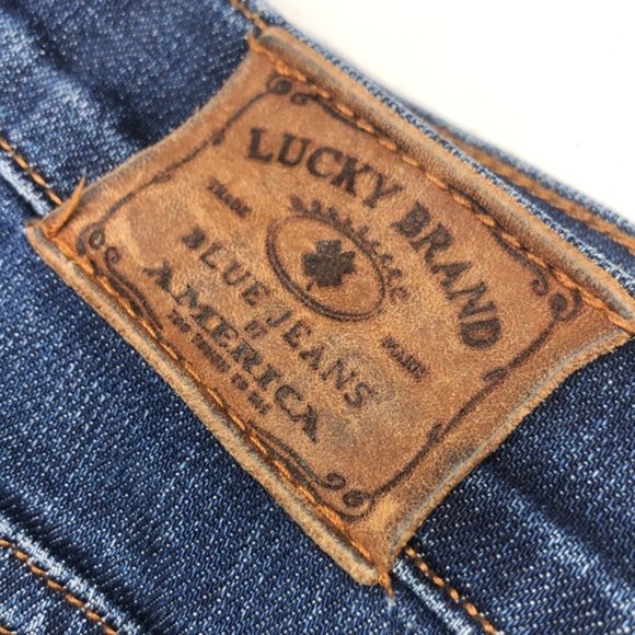 VINTAGE LUCKY BRAND CHARLIE SKINNY JEANS 4/27x30 🍀 - Picture 9 of 12